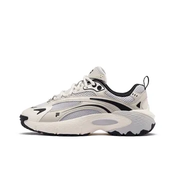 FILA FUSION Anti Slip Wear Resistant Low Top Casual Shoes Women's Antarctic Gray