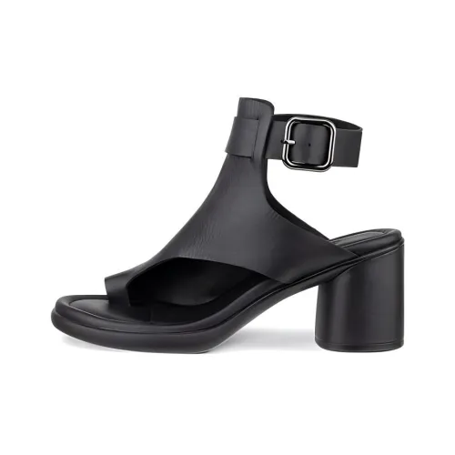 Ecco One Strap Sandals 5.5cm Women's Black