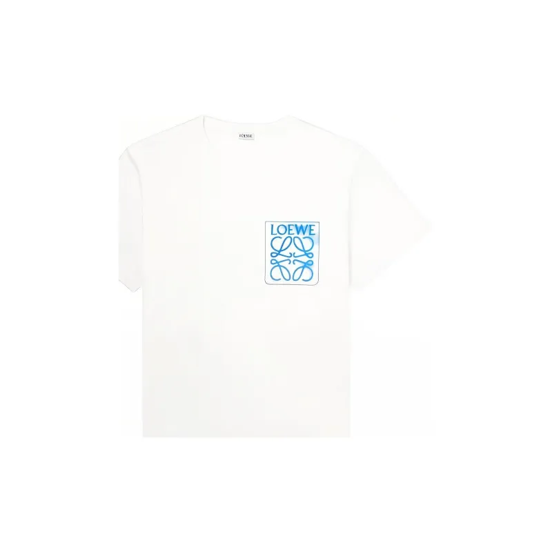 LOEWE Anagram Fake Pocket T shirt-6