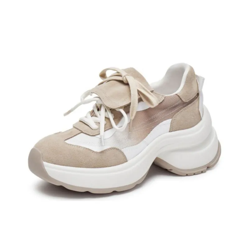 Joypeace Happiness Arrives Slip Resistant Low Top Chunky Sneakers Women's-8