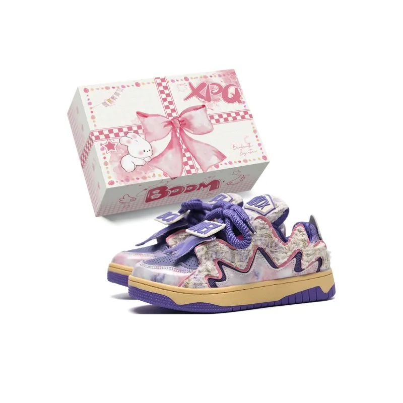 XPQ Coverage Anti-Slip And Wear-Resistant Low-Top Skateboard Shoes Unisex-0