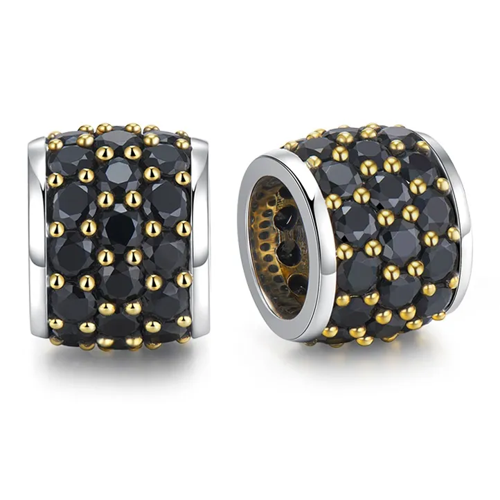LUCKYMOJO 925 Sterling Silver Fortune Bead Unisex-0