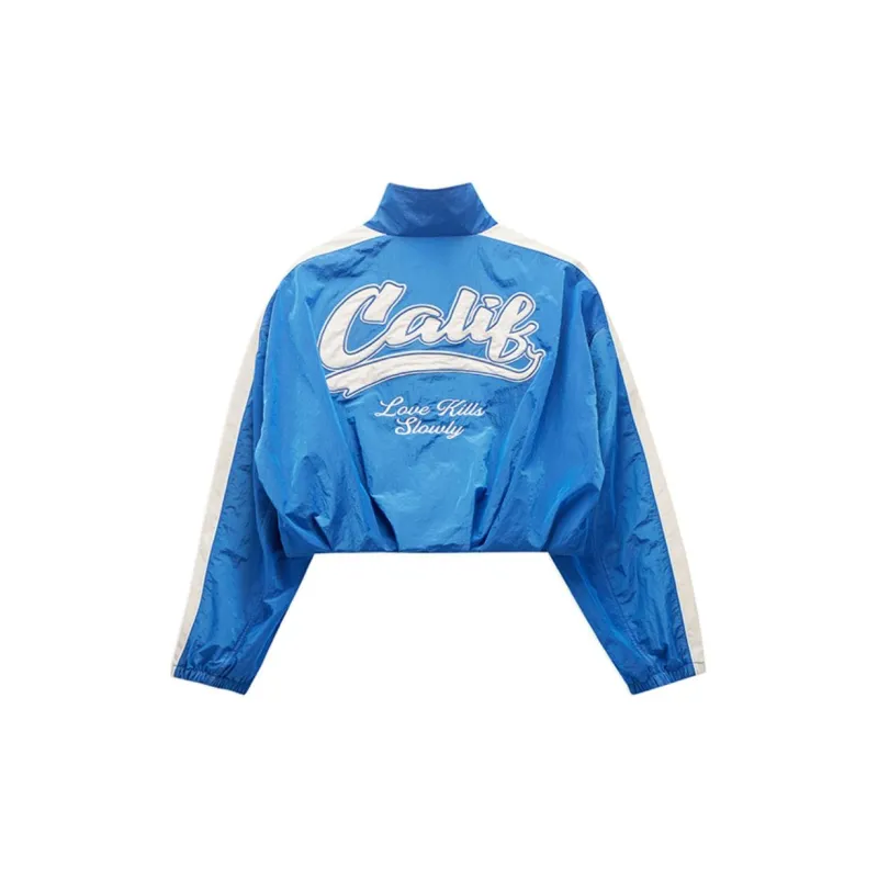 Ed Hardy SS25 Jackets Coats Women's Maribu Blue-1
