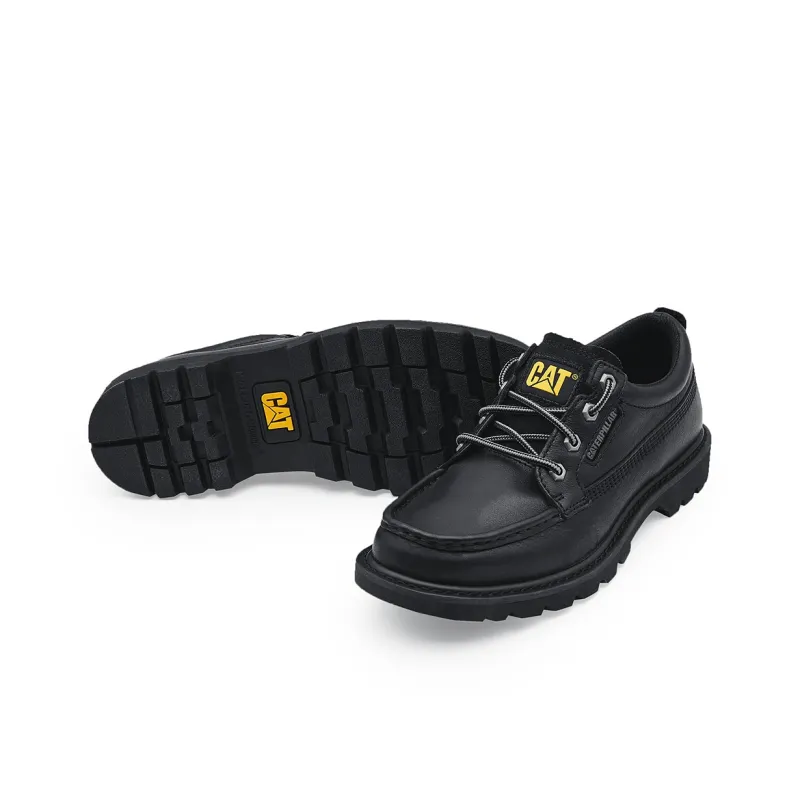 CAT Men's Casual Shoes Men Low Top Black/Brown-4