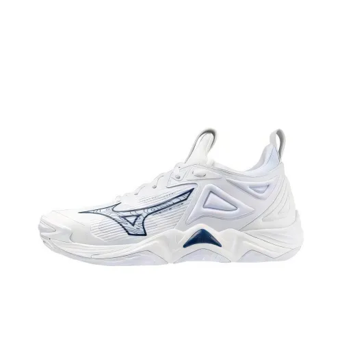 Mizuno Wave Momentum 3 Cushioning Low Top Training Shoes Women's White