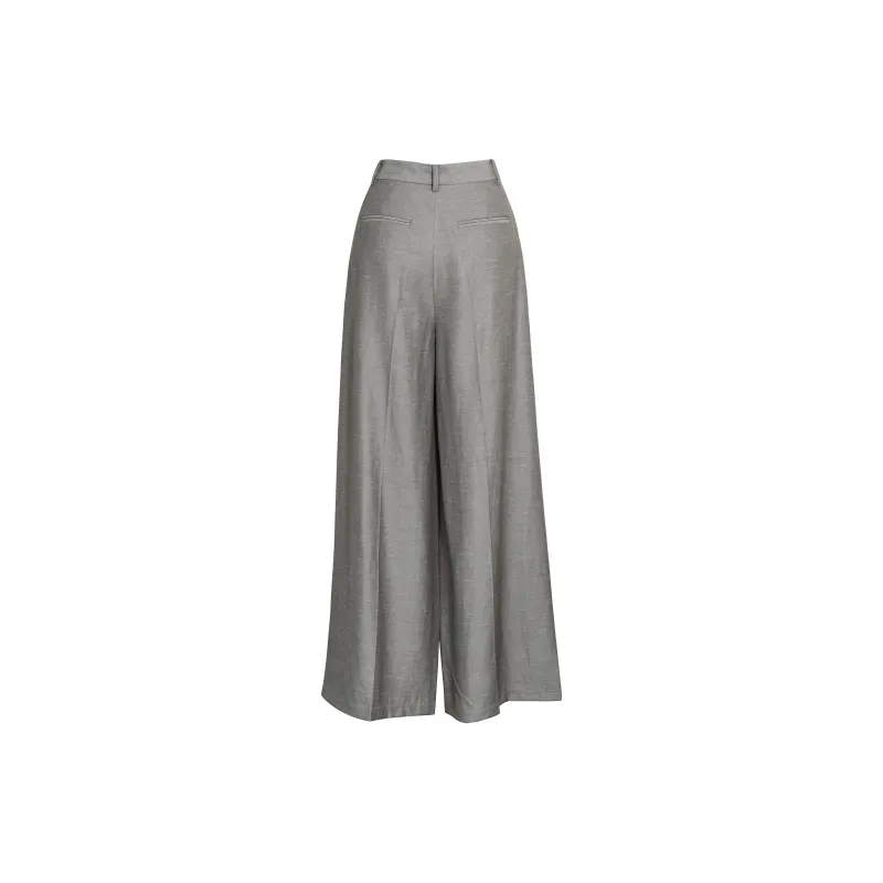 ROEYSHOUSE Casual Pants Women's Light Gray-1