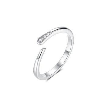 TIANTI Synthetic Cubic Zirconia S925 Silver Rings Women's
