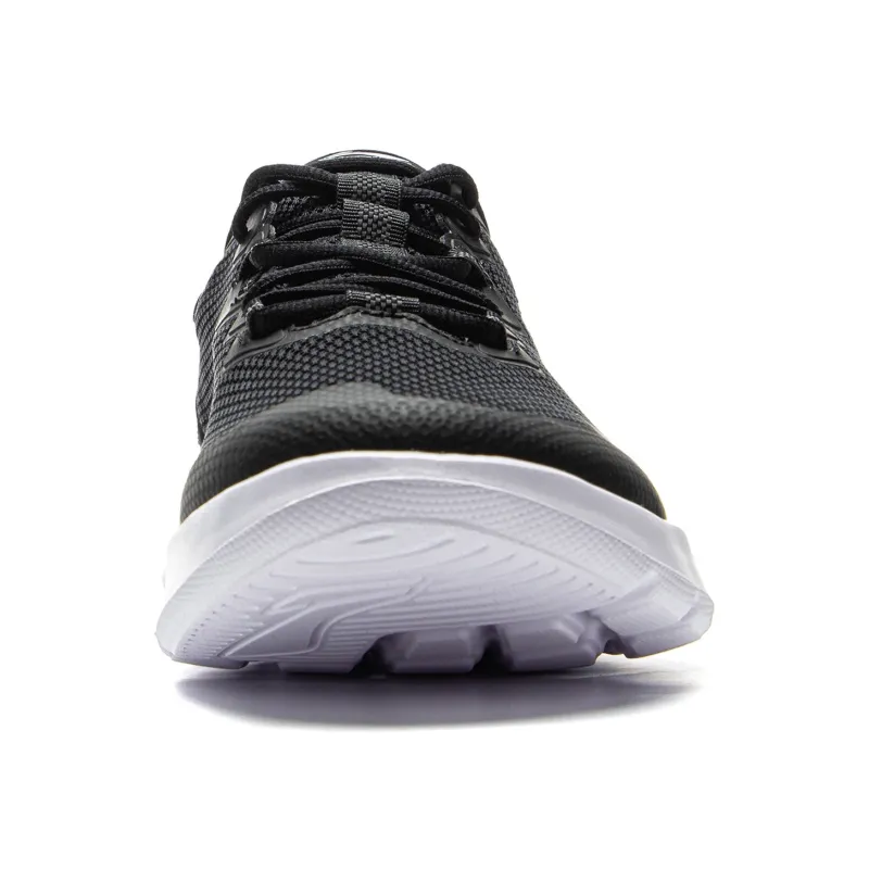 LiNing Feather Cushioned Anti-Slip And Wear-Resistant Lightweight Low-Top Running Shoes Men's Black White-4