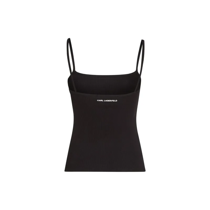 Karl Lagerfeld Logo patch Top-1