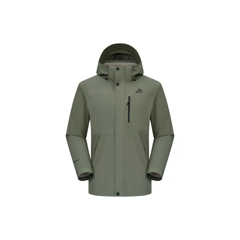 PELLIOT City Outdoor Collection Water Resistant Windproof Breathable Wear Resistant Warm Windbreaker Jacket Unisex-5