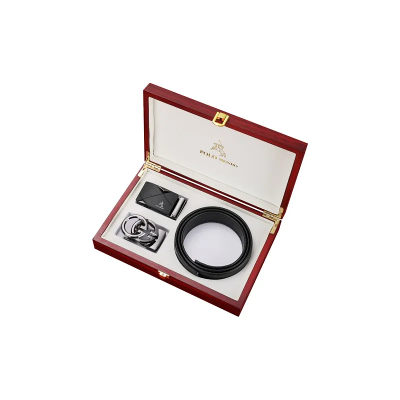 POLOMEISDO Top Grain Cow Leather Luxury Brand Belt Men's Width 3.5CM-14