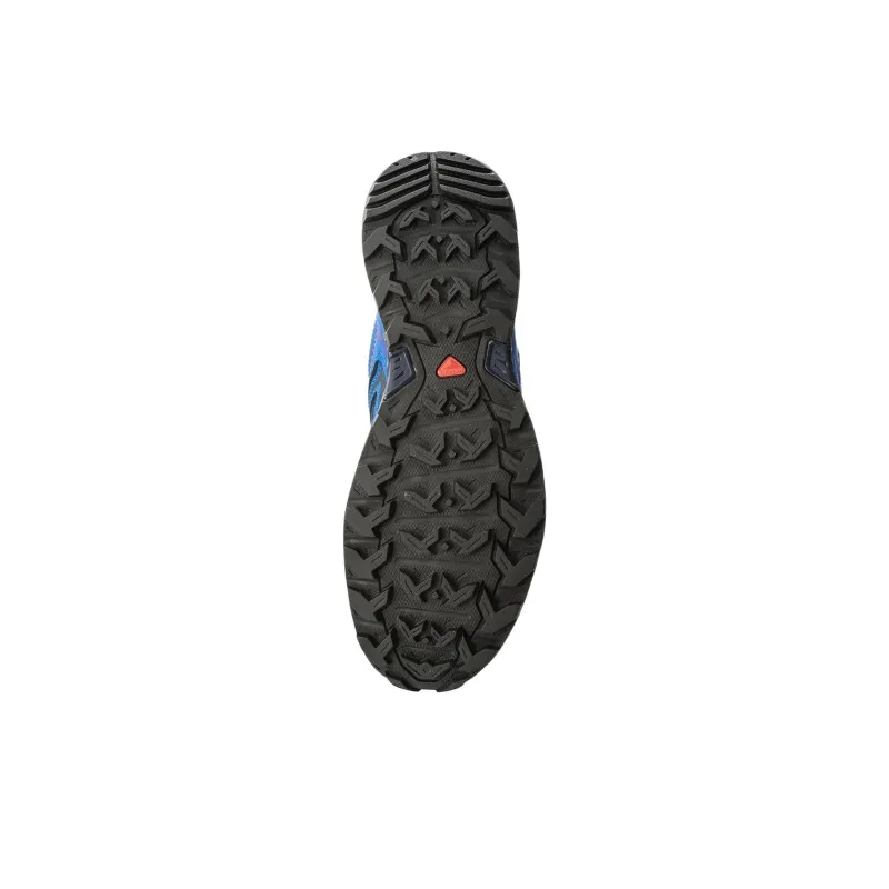 SALOMON X Ultra 3 Anti-Slip Wear-Resistant Low-Top Trekking Shoes Unisex Blue Black-3