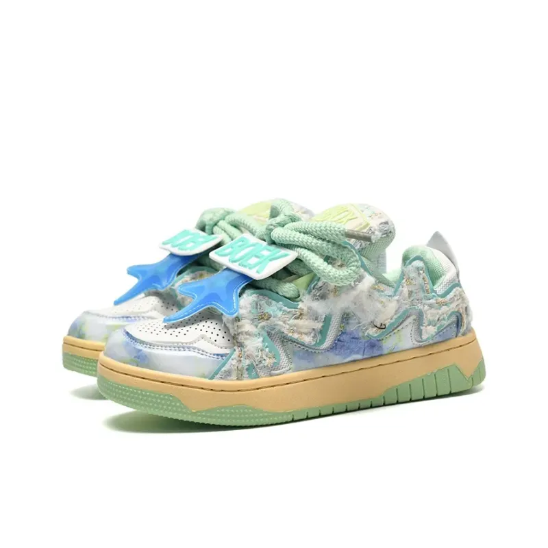 XPQ Coverage Anti-Slip And Wear-Resistant Low-Top Skateboard Shoes Unisex-11