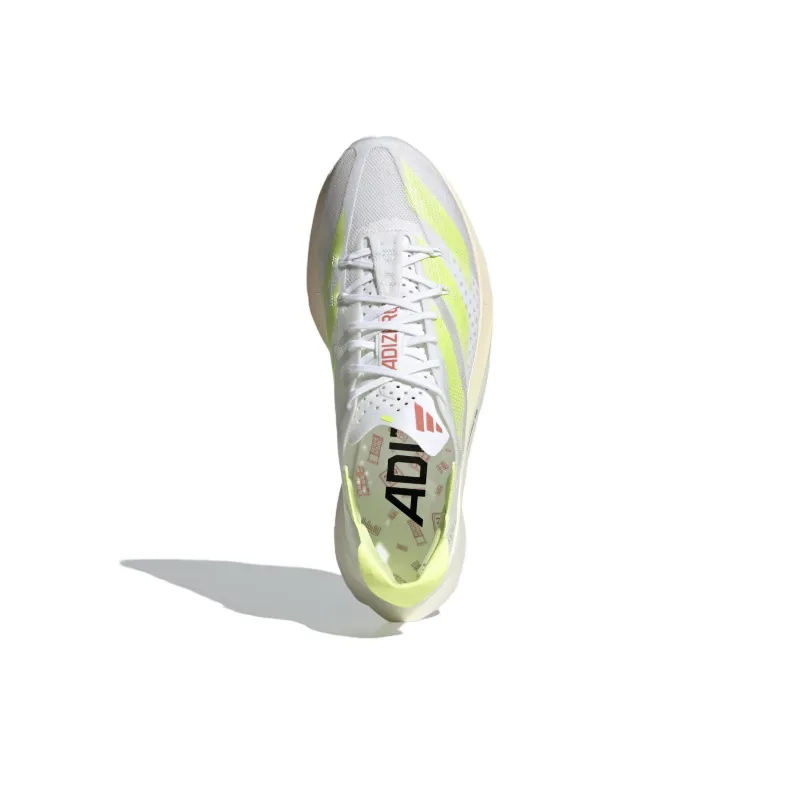 Adidas Adizero Adios Pro 3 'White Neon Green'-3