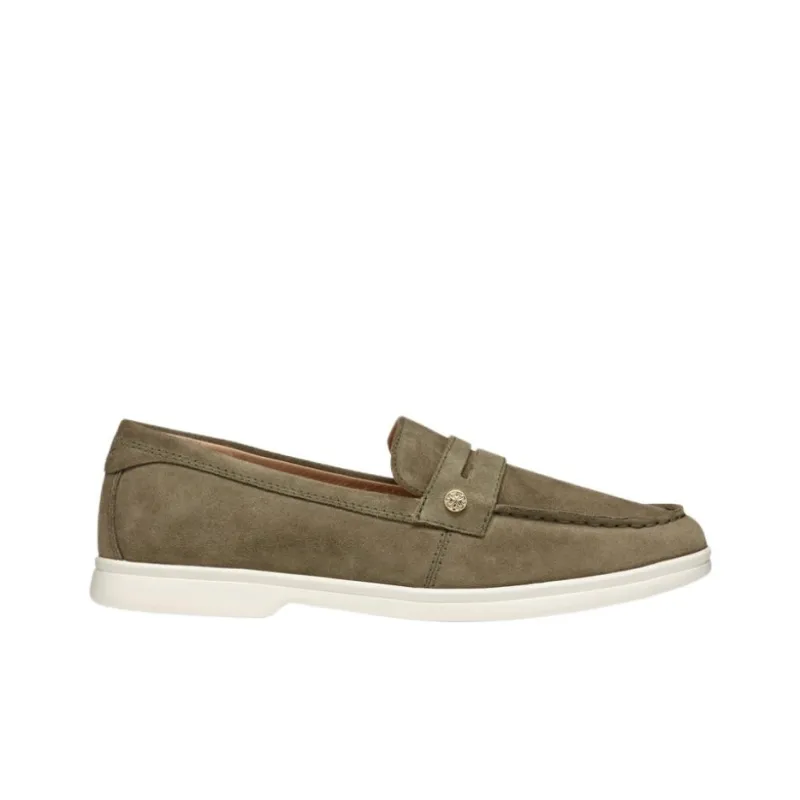 GEOX Xand 3 Loafers Women's Dark Green-1