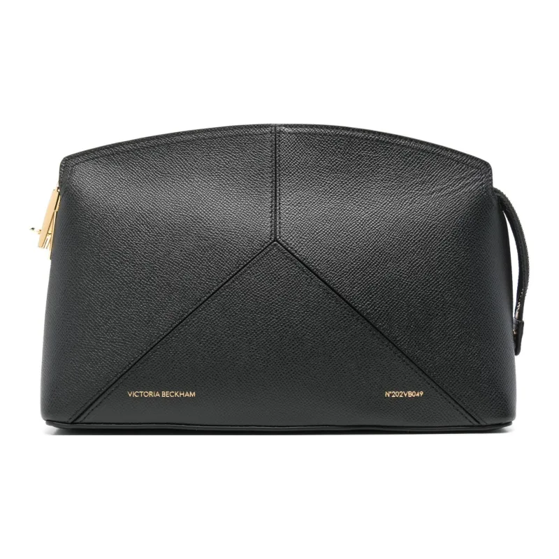 Victoria Beckham Calfskin Clutch Women's Black-0