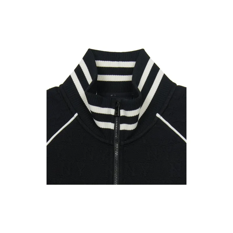 MLB New York Yankees Monogram Collection Taunton Stenneck Jackets Coats Unisex Black-2