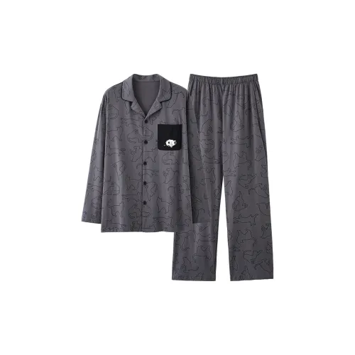 Good Fortune Pajama Set Men's Image Color