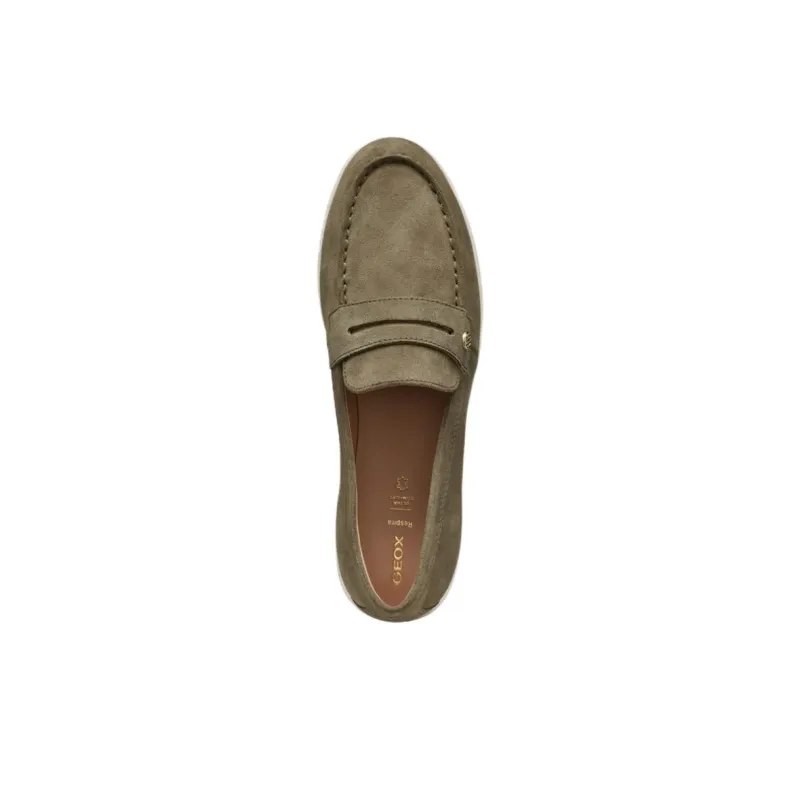 GEOX Xand 3 Loafers Women's Dark Green-6