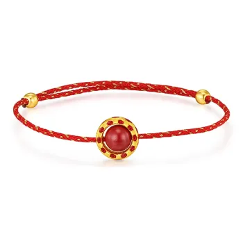 CHOW KING SANG Alloy Bracelets Unisex