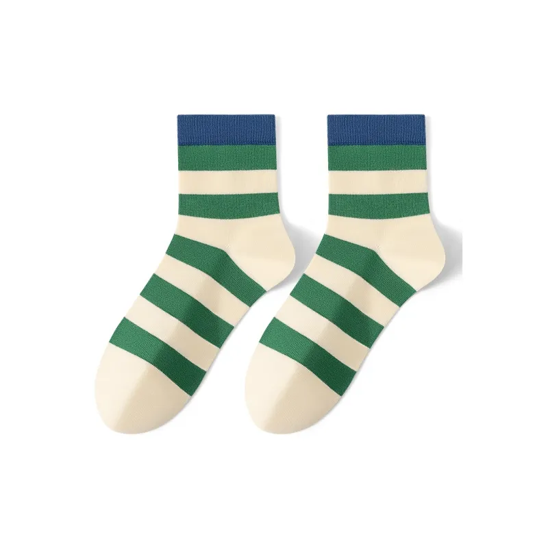 Lan Miao Mid Calf Socks Men's Combo Set-36