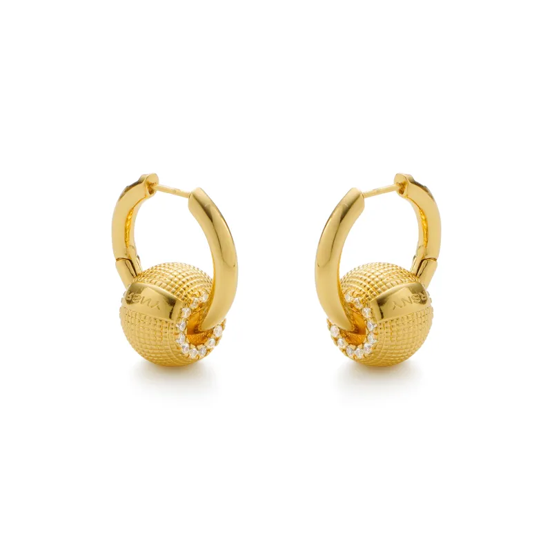 RSNY Gold Plated Copper Earrings Women's-0