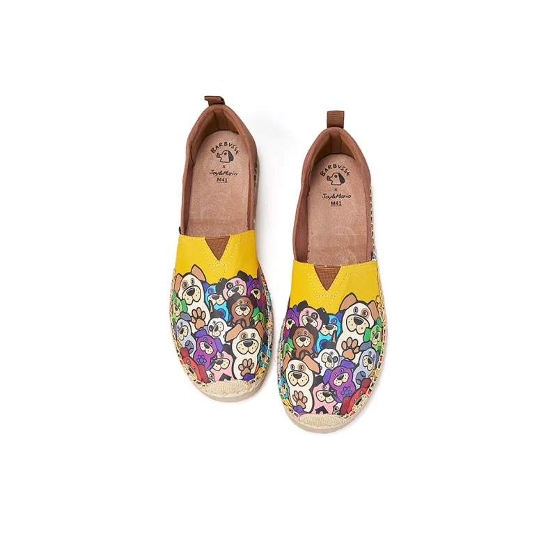 Joy&Mario Espadrilles Men Ecru/Yellow-7