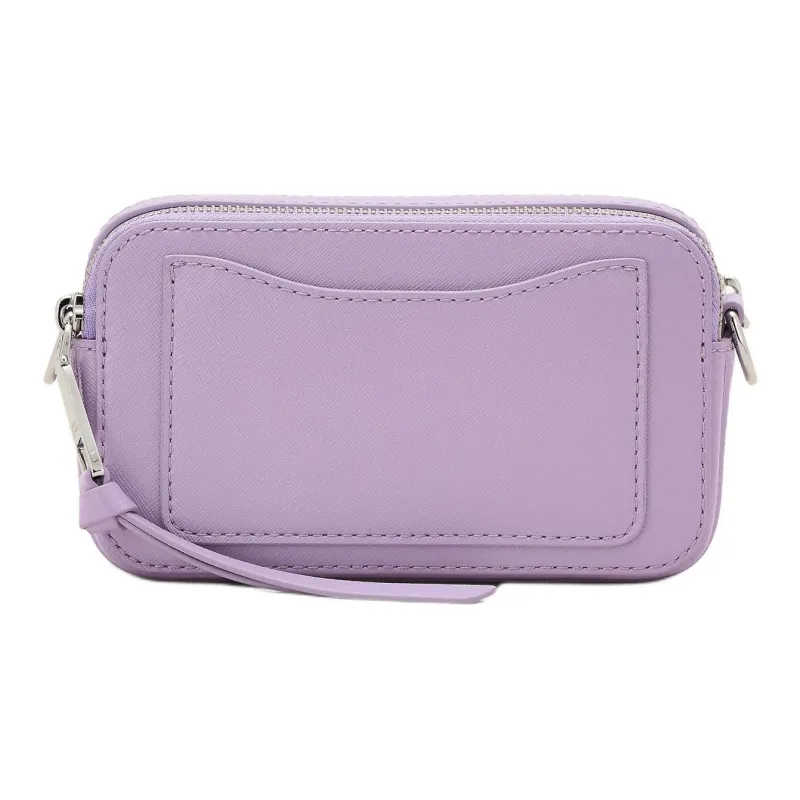 MARC JACOBS Leather Crossbody Bag Women's Lilac-3