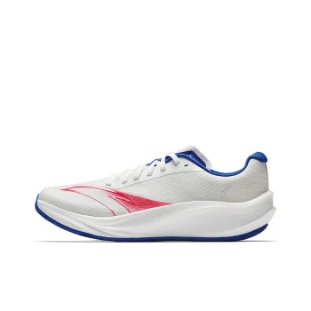 Anta Slip Resistant Breathable Low Top Casual Running Shoes Men's White Blue Red