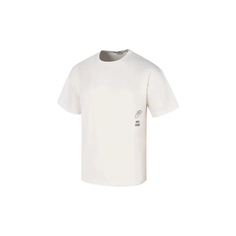 Asics T Shirts Unisex White-2