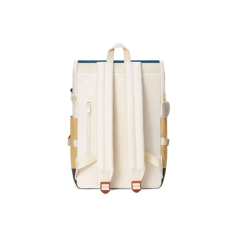 MR.ACE HOMME Fabric Laptop Backpack Tubas Unisex Dusk Blue-3