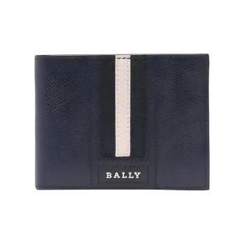 BALLY Tevye Logo Detailed Wallet