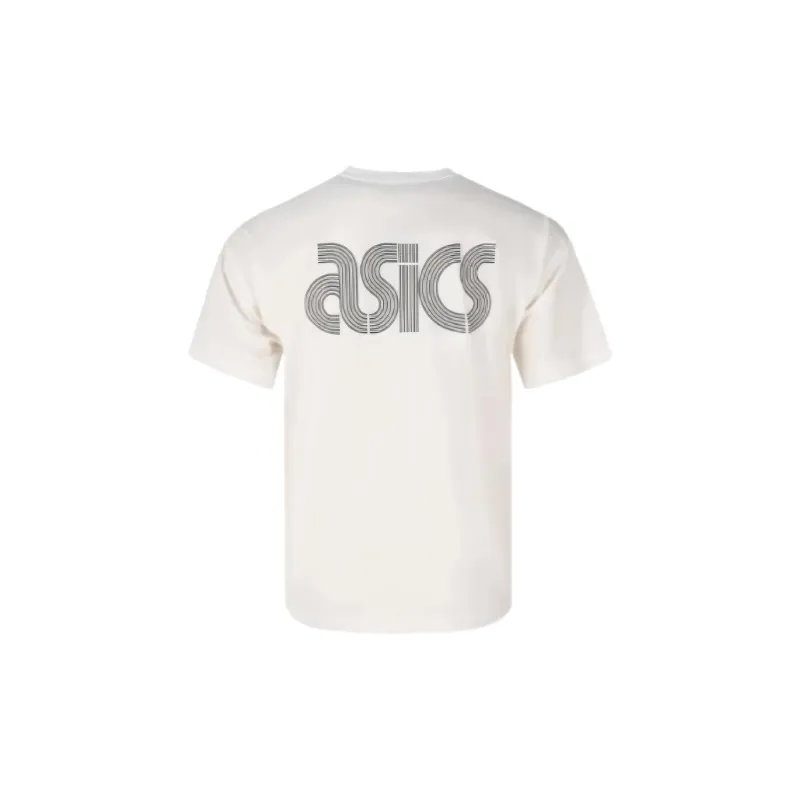 Asics T Shirts Unisex White-1