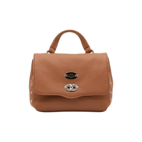 Zanellato Postina Cow Leather Tote Bag Shopping Bag Shoulder Bag Crossbody Bag Handbag Women's Brown