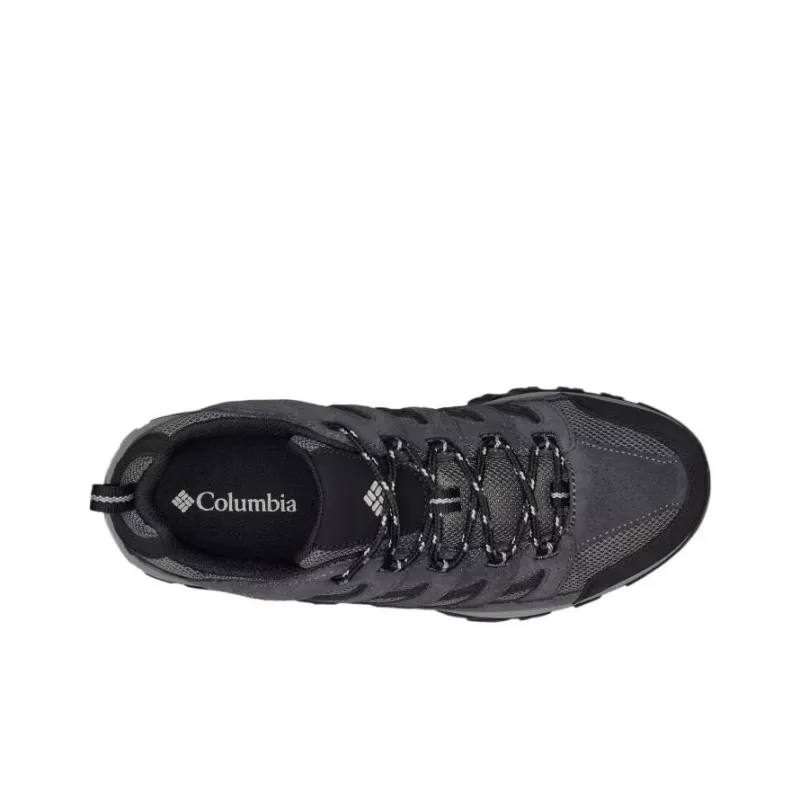 Columbia Crestwood Abrasion Resistant Low Top Hiking Shoes Men's Black Gray-3