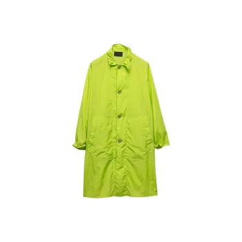 PRADA Coats Men Green