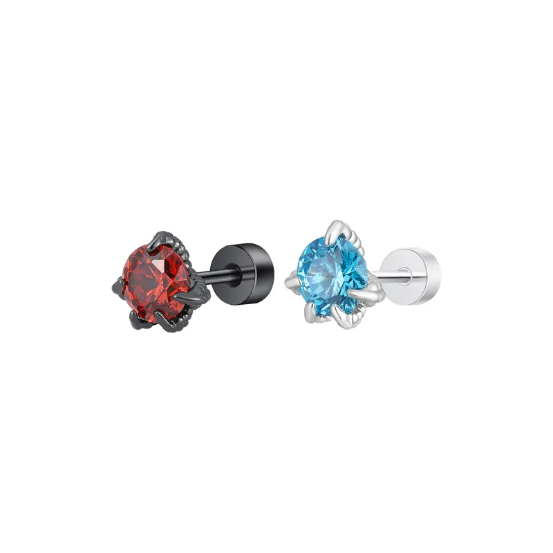 MISS XIA JWY Titanium Steel Stud Earrings Unisex-40
