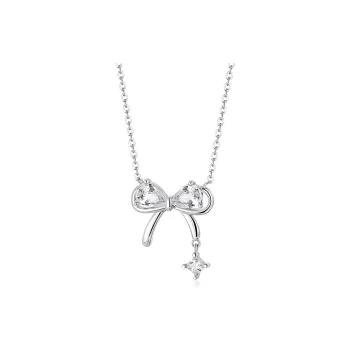 KADER 925 Sterling Silver Necklaces Women's Silver Anniversary Box