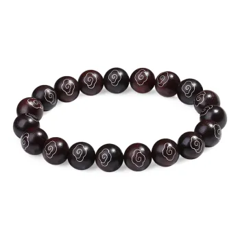 PUTUOSHANWENCHUANG Rosewood Bracelets Unisex