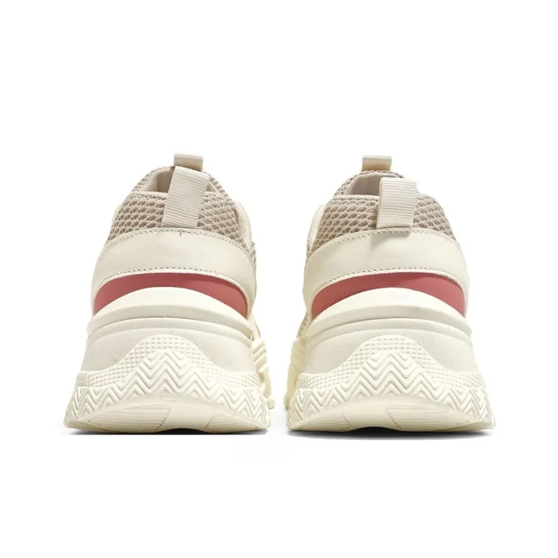 RENBEN Height Increasing Wear-Resistant Low-Top Chunky Sneakers Women's-9