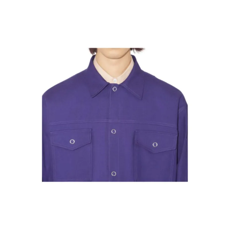 Acne Studios Jackets Men Purple-4