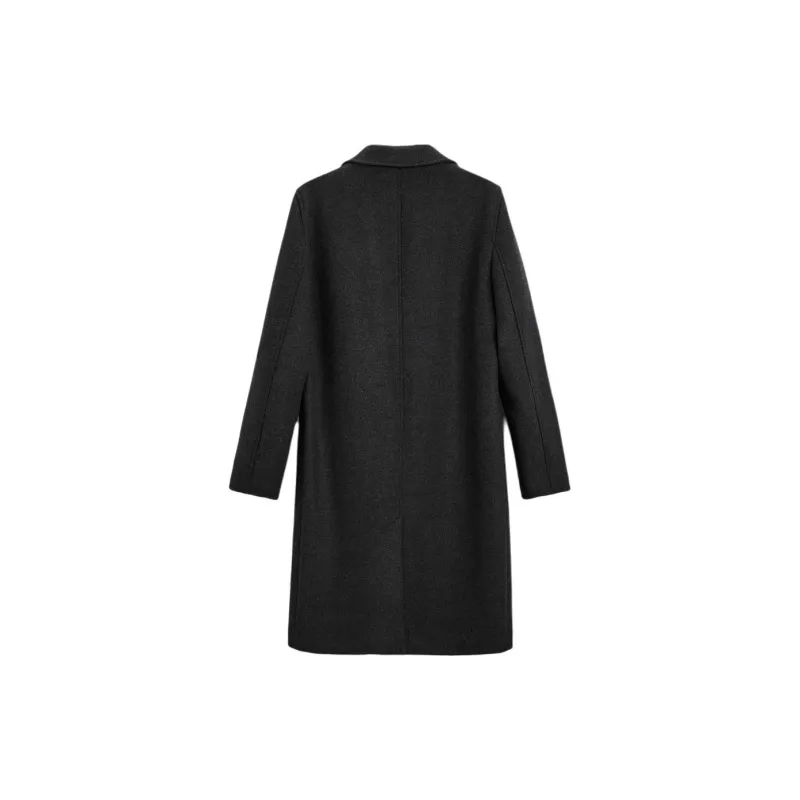 ZARA Coats Men Coal Gray-1