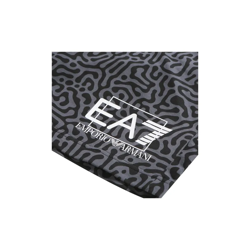 EMPORIO ARMANI EA7 SS23 Casual Shorts Men's Black Gray-5