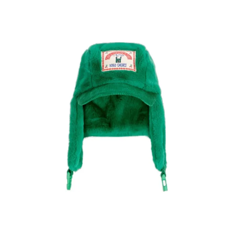 BOBO CHOSES Polyester Trapper Hats Kids' Green-0
