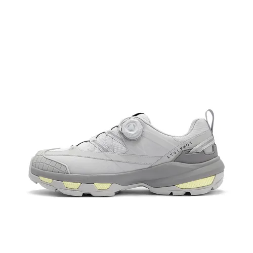 PONY Anti-Slip Wear-Resistant Low-Top Outdoor Shoes Women's Gray