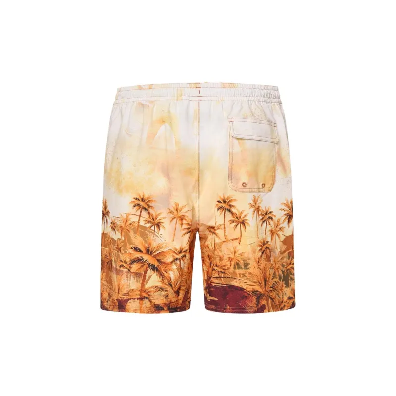 Oakley Canary Palms Rc Beachshort Casual Shorts Men's Palm Print Song Haina-1
