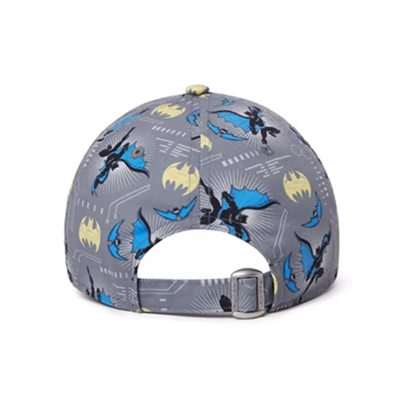 New Era Polyester Cotton Baseball Caps Kids' Gray-2