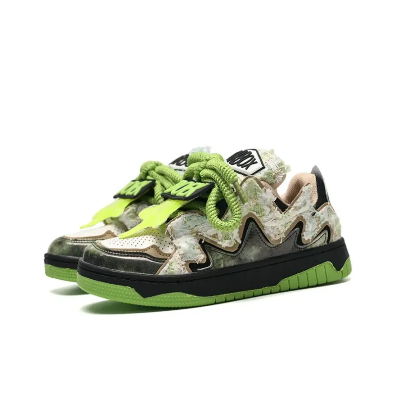 XPQ Coverage Anti-Slip And Wear-Resistant Low-Top Skateboard Shoes Unisex-7