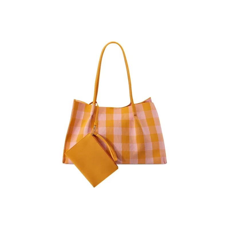 JC DAMO Fabric Shoulder Bag Women's Multicolor-6