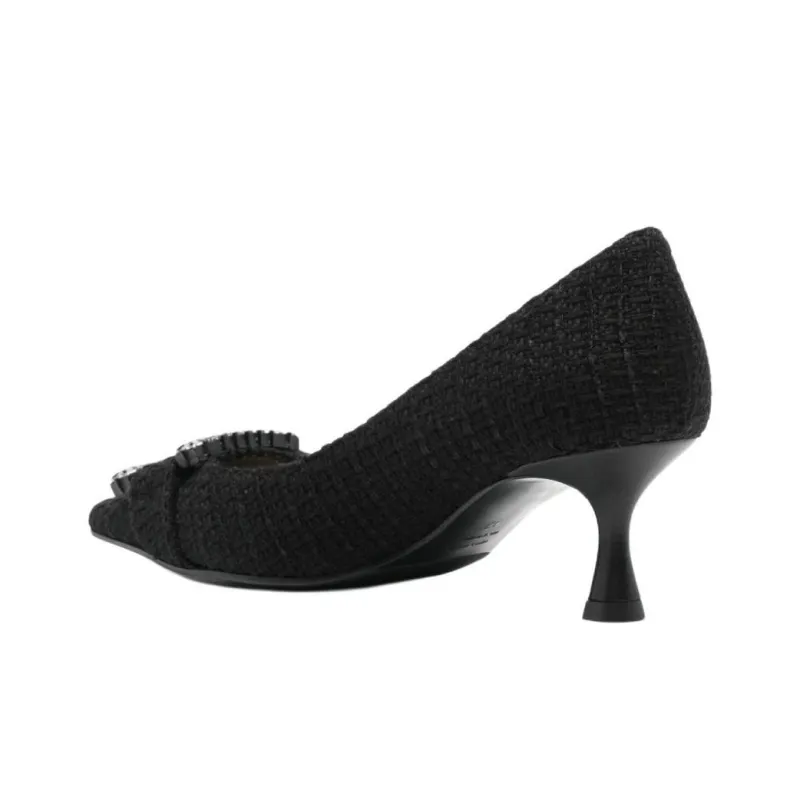 Roberto Festa Slim Heel High Heels 6cm Women's Black-3